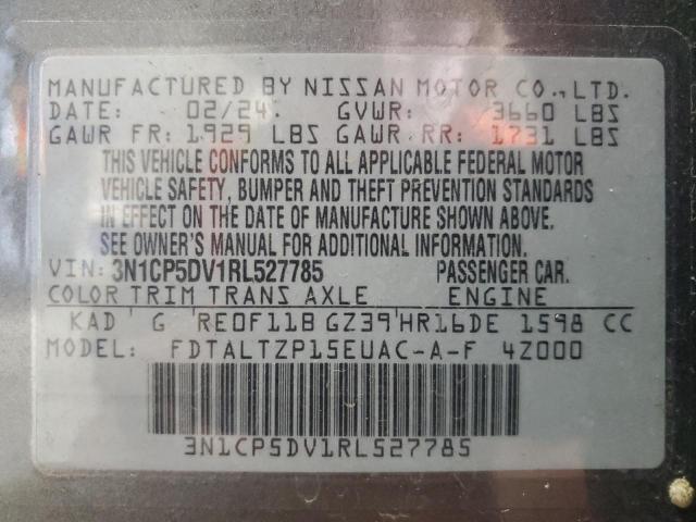 Photo 14 from auction – 2024 NISSAN KICKS SR with VIN 3N1CP5DV1RL527785