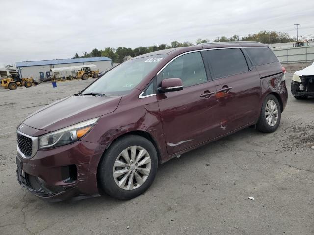 KIA SEDONA EX 2015 with VIN KNDMC5C14F6050349 - Photo from auction