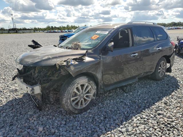 NISSAN PATHFINDER S 2015 with VIN 5N1AR2MN7FC717123 - Photo from auction