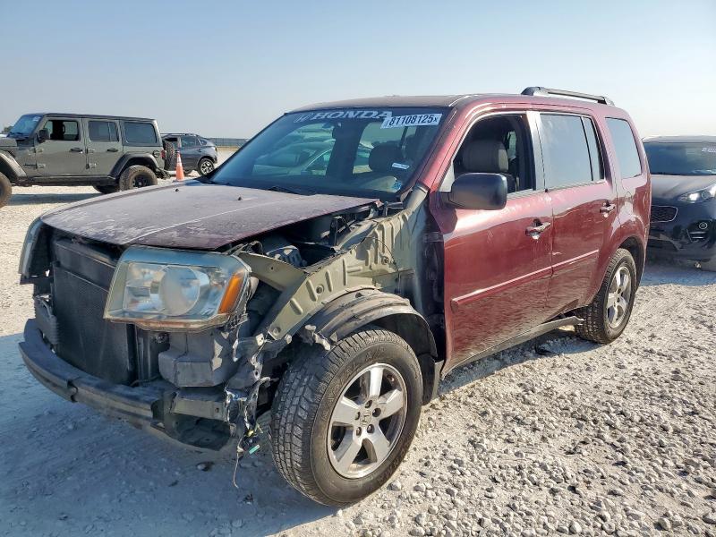 HONDA PILOT EXL 2011 with VIN 5FNYF3H55BB037407 - Photo from auction