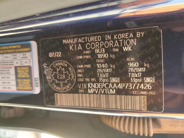 Photo 14 from auction – 2023 KIA SELTOS LX with VIN KNDEPCAA4P7377426