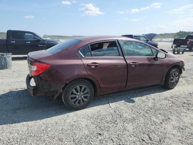Photo 3 from auction – 2012 HONDA CIVIC LX with VIN 19XFB2F54CE058305
