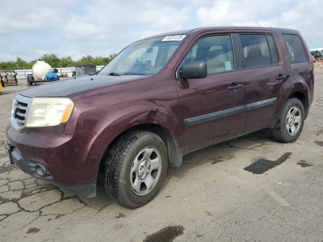 HONDA PILOT LX 2015 with VIN 5FNYF3H27FB027537 - Photo from auction