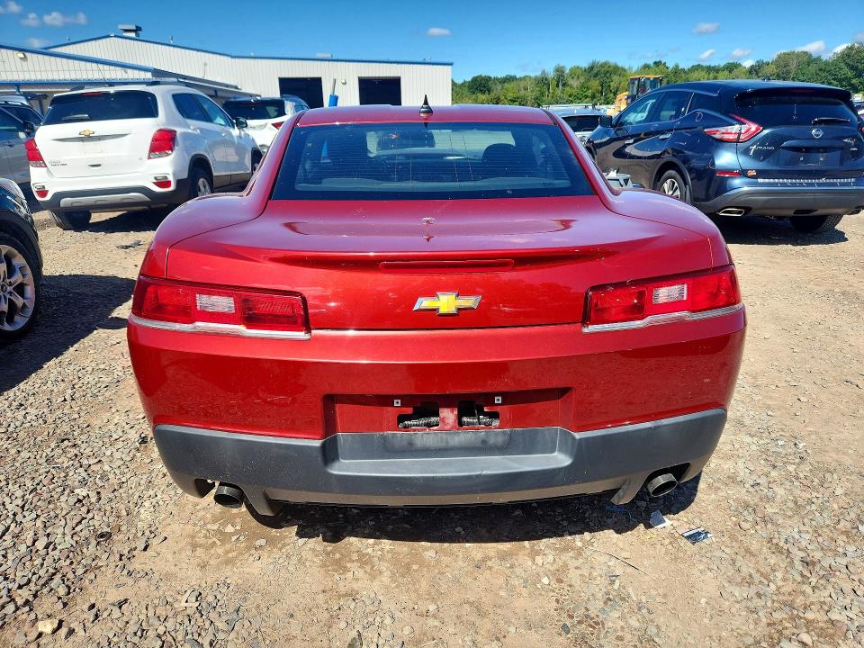 Photo 6 from auction – 2014 CHEVROLET CAMARO with VIN 2G1FB1E38E9303532