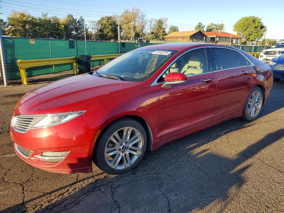 LINCOLN MKZ 2014 with VIN 3LN6L2G95ER807926 - Photo from auction