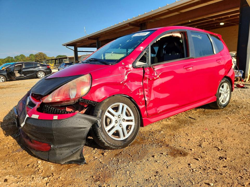 HONDA FIT 2008 with VIN JHMGD386X8S073615 - Photo from auction