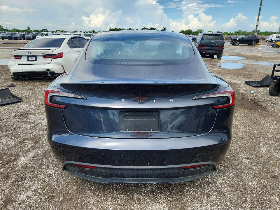 Photo 6 from auction – 2025 TESLA MODEL 3 with VIN 5YJ3E1EA1SF029453