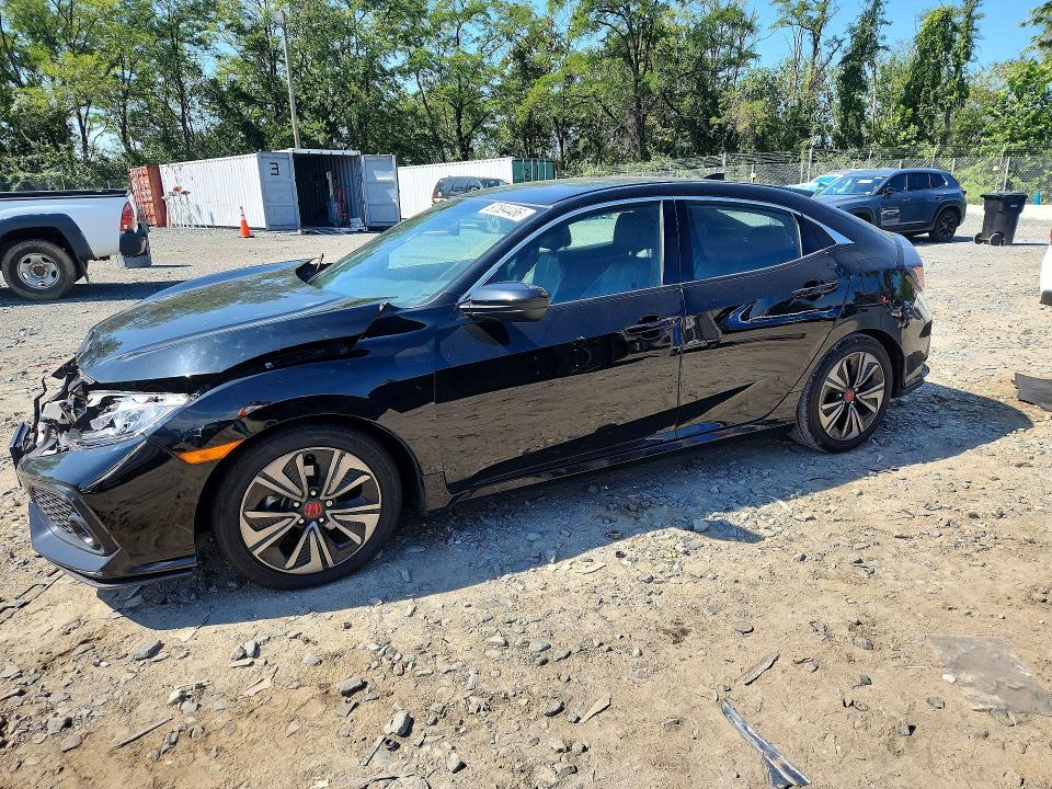 HONDA CIVIC 2018 with VIN SHHFK7H77JU203791 - Photo from auction