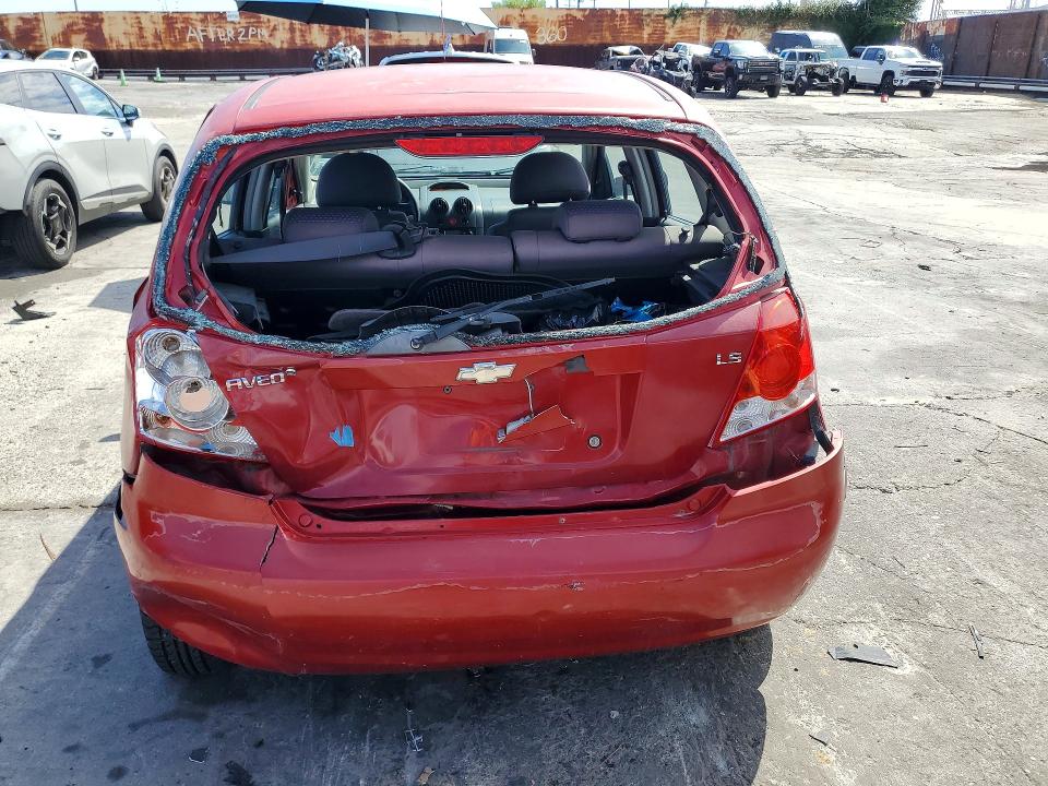 Photo 6 from auction – 2007 CHEVROLET AVEO with VIN KL1TD66697B774611
