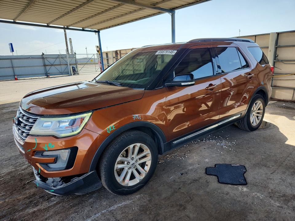 FORD EXPLORER 2017 с VIN 1FM5K7D85HGB31545 - Снимка от търг