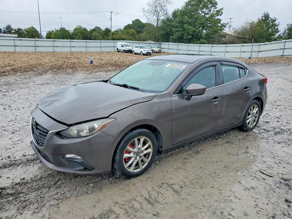 MAZDA 3 2014 с VIN JM1BM1W72E1135523 - Снимка от търг