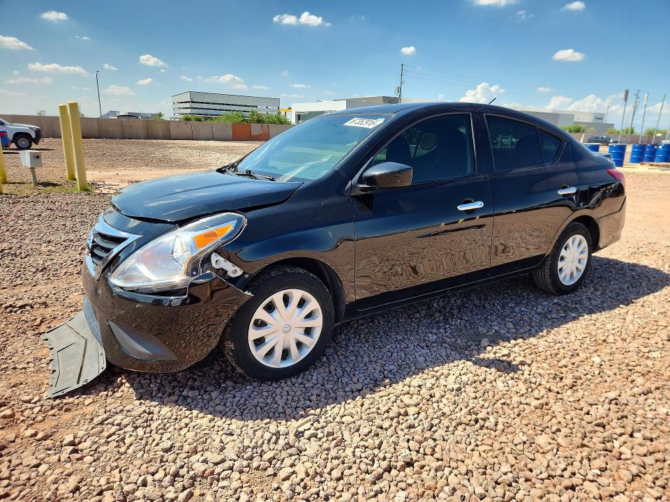 NISSAN VERSA 2019 with VIN 3N1CN7AP0KL813270 - Photo from auction