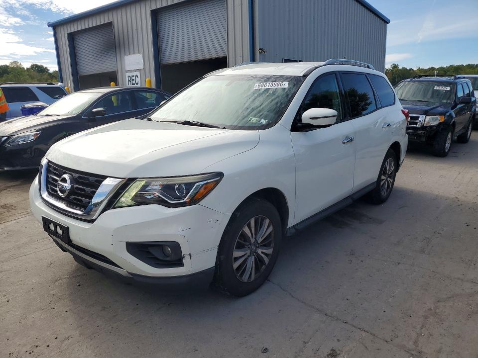 Photo 1 from auction – 2017 NISSAN PATHFINDER with VIN 5N1DR2MM4HC626852
