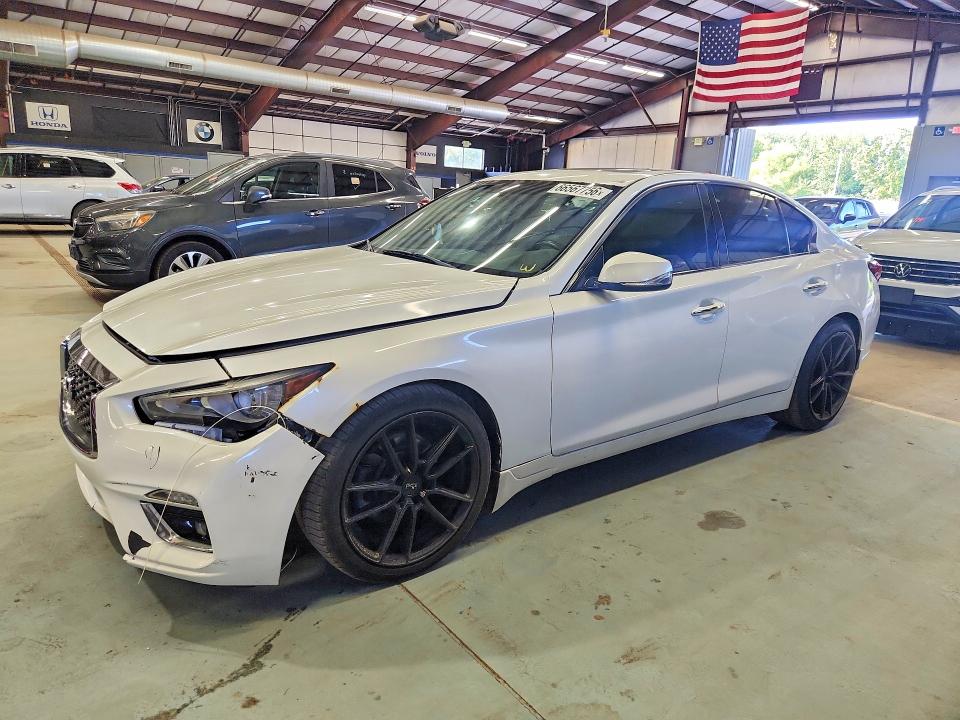 INFINITI Q50 2018 with VIN JN1EV7AP2JM362100 - Photo from auction