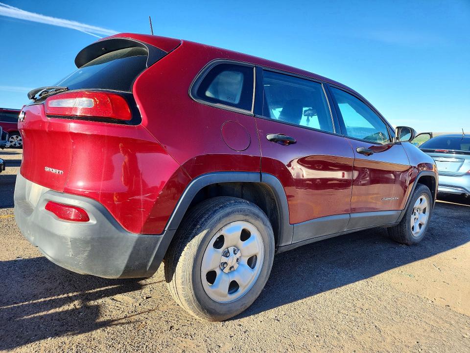 Photo 3 from auction – 2016 JEEP CHEROKEE with VIN 1C4PJMAB1GW102420