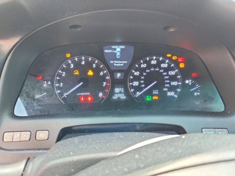 Photo 9 from auction – 2011 LEXUS LS with VIN JTHBL5EF7B5102247