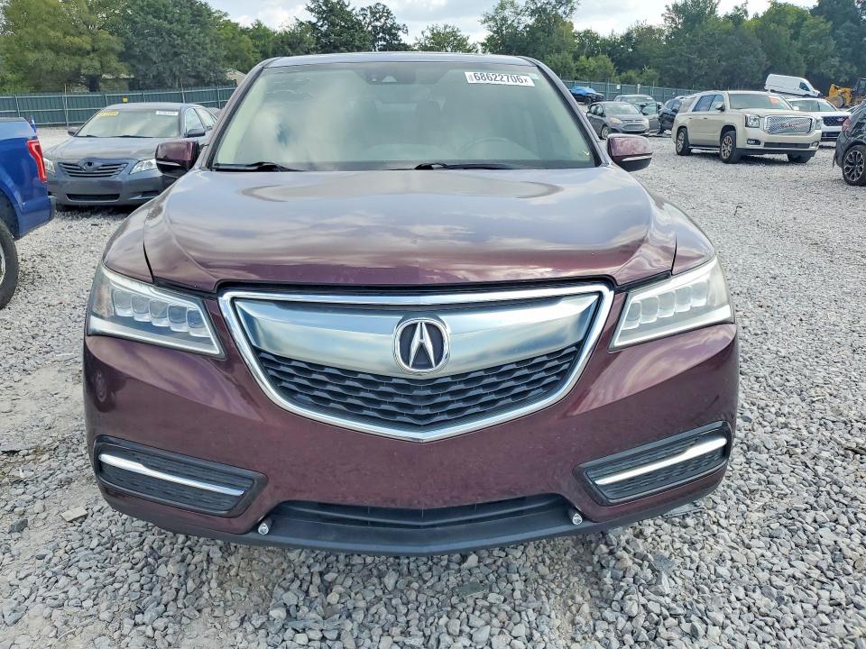 Photo 5 from auction – 2016 ACURA MDX with VIN 5FRYD4H40GB038490