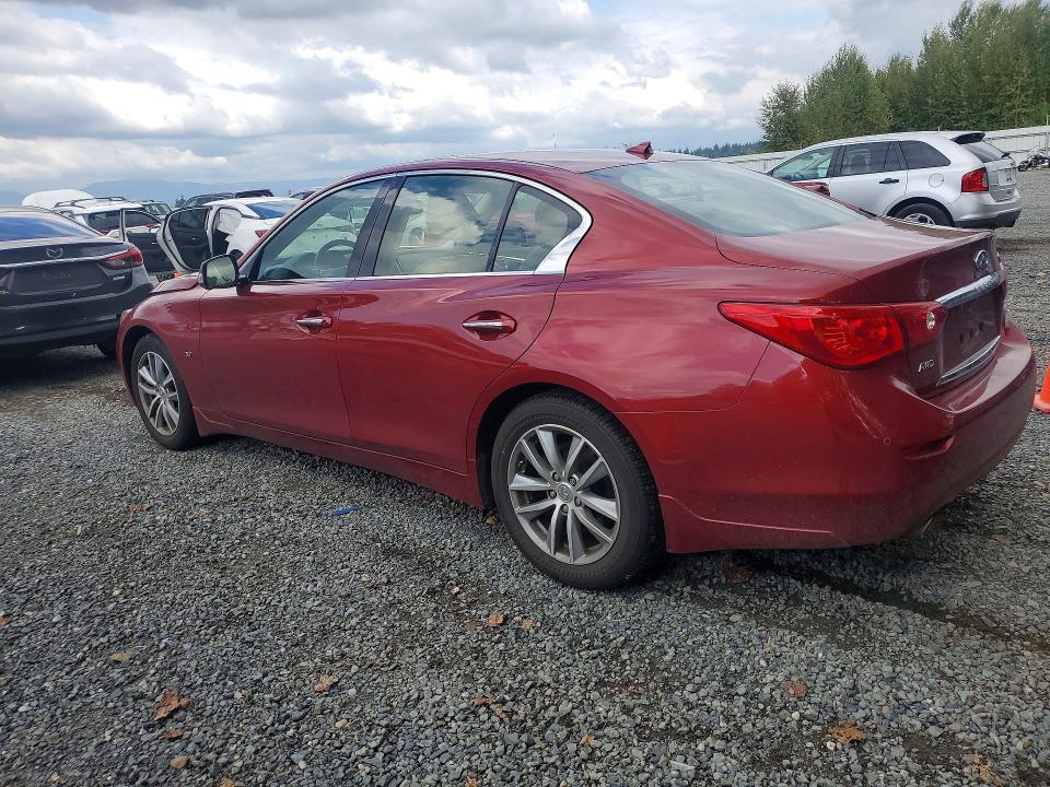Photo 2 from auction – 2015 INFINITI Q50 with VIN JN1BV7AR6FM402268
