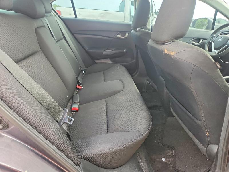 Photo 10 from auction – 2014 HONDA CIVIC with VIN 19XFB2F55EE054587