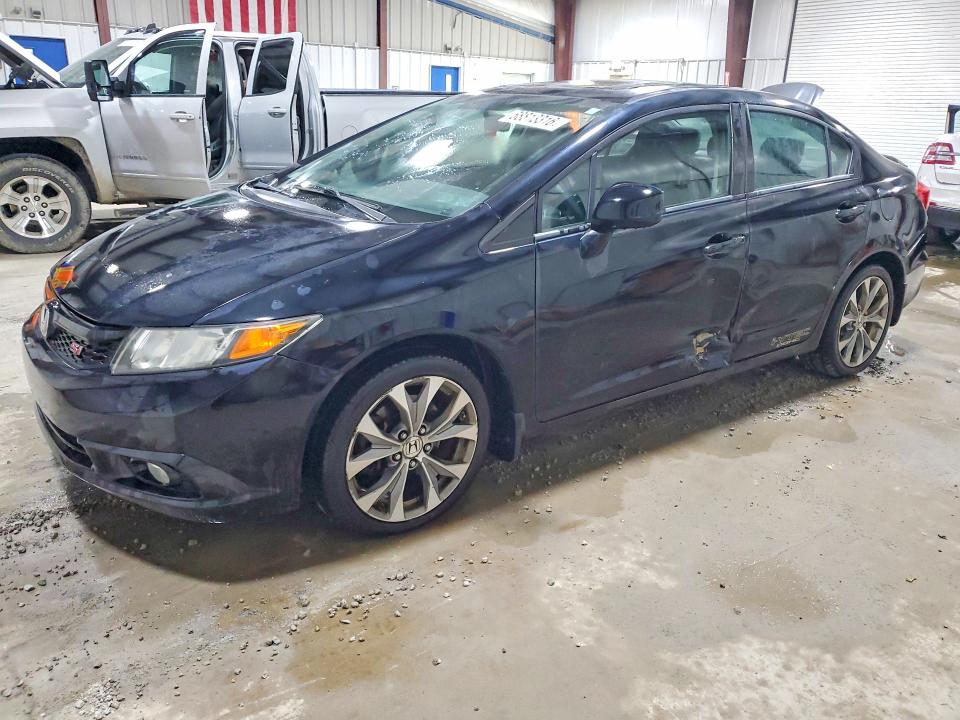 HONDA CIVIC 2012 с VIN 2HGFB6E53CH704965 - Снимка от търг
