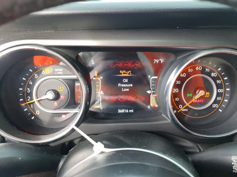 Photo 9 from auction – 2023 JEEP WRANGLER with VIN 1C4HJXDG9PW597902