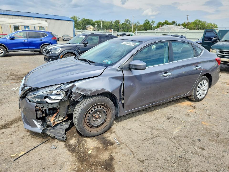 NISSAN SENTRA 2017 with VIN 3N1AB7AP4HL676651 - Photo from auction