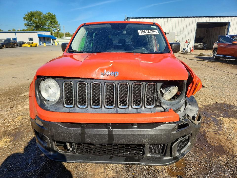 Photo 5 from auction – 2017 JEEP RENEGADE with VIN ZACCJAAB7HPF98187