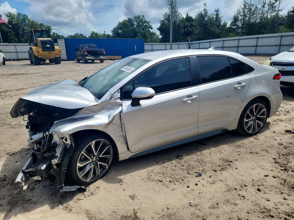 TOYOTA COROLLA 2021 с VIN 5YFS4MCE6MP062977 - Снимка от търг