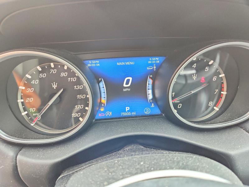Photo 9 from auction – 2018 MASERATI LEVANTE with VIN ZN661XUA6JX279075