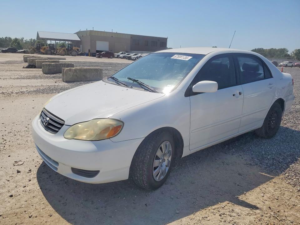 TOYOTA COROLLA 2003 with VIN JTDBR32E830037424 - Photo from auction