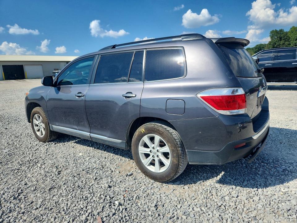 Photo 2 from auction – 2012 TOYOTA HIGHLANDER with VIN 5TDZK3EH1CS087006