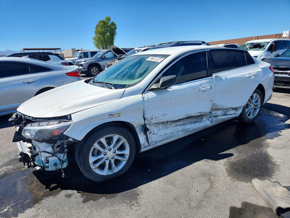 CHEVROLET MALIBU 2018 with VIN 1G1ZD5ST7JF266445 - Photo from auction