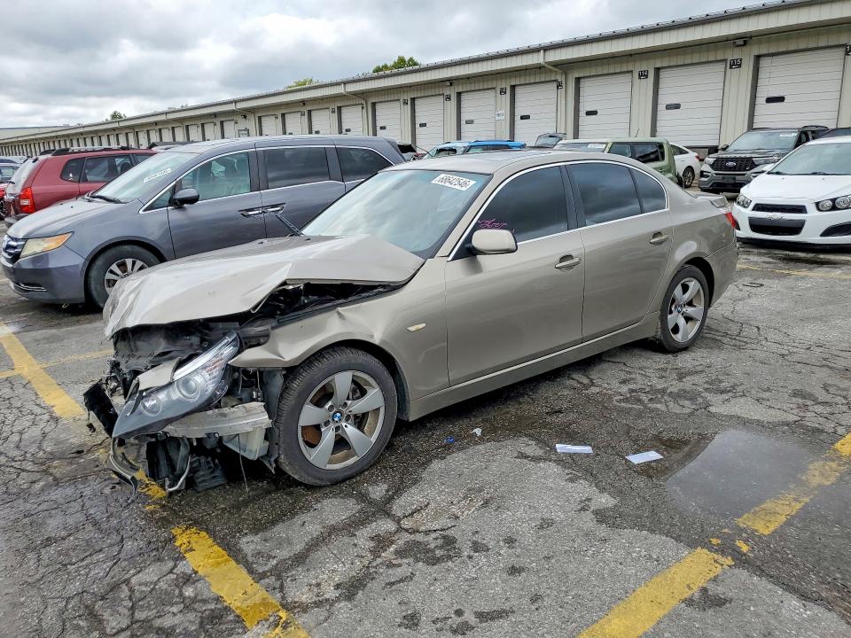 BMW 528 2008 with VIN WBANU53568C111223 - Photo from auction