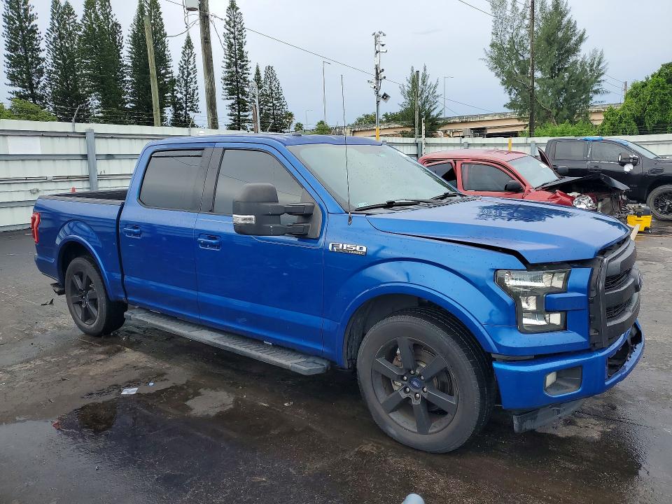 Снимка 4 от търг – 2017 FORD F150 с VIN 1FTEW1CF2HKD29535