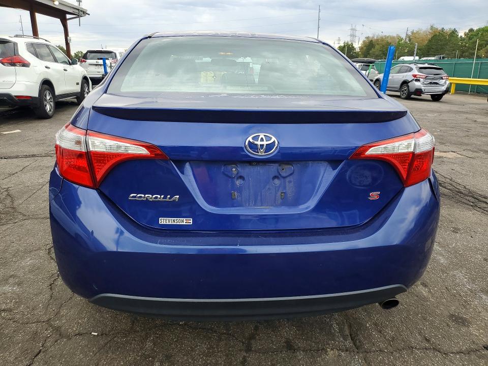 Photo 6 from auction – 2014 TOYOTA COROLLA with VIN 2T1BURHE2EC098818