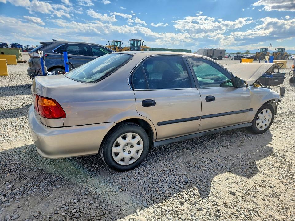 Photo 3 from auction – 2000 HONDA CIVIC with VIN 1HGEJ6676YL000123
