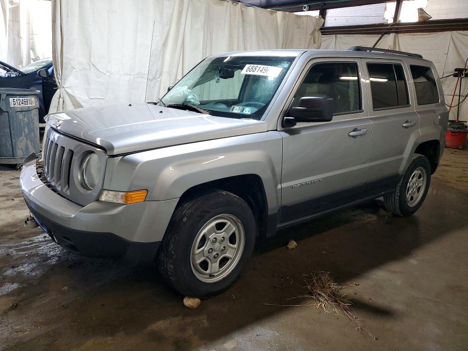 JEEP PATRIOT 2017 with VIN 1C4NJRBB8HD104844 - Photo from auction