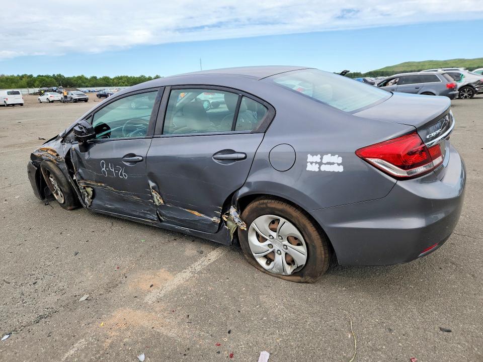 Photo 2 from auction – 2013 HONDA CIVIC with VIN 2HGFB2F51DH571633