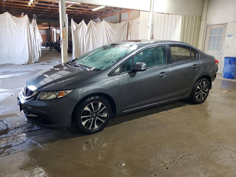 HONDA CIVIC 2013 with VIN 19XFB2F83DE045086 - Photo from auction