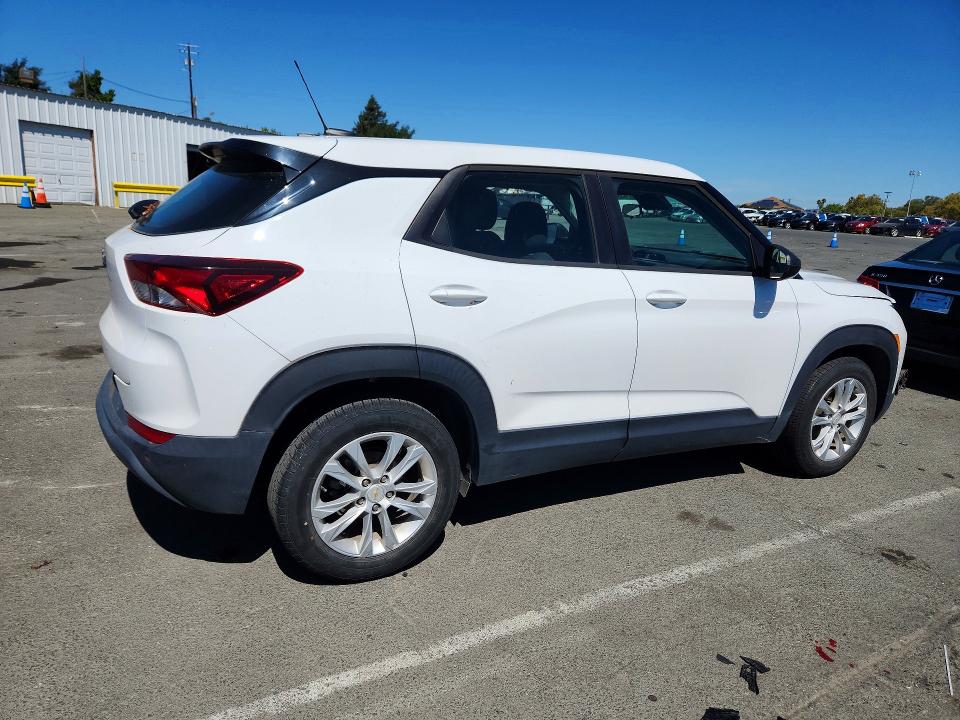 Photo 3 from auction – 2021 CHEVROLET TRAILBLAZER with VIN KL79MMS25MB017997
