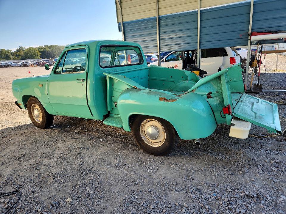Photo 2 from auction – 1976 DODGE D100 1/2 TON with VIN D13BE6S209710
