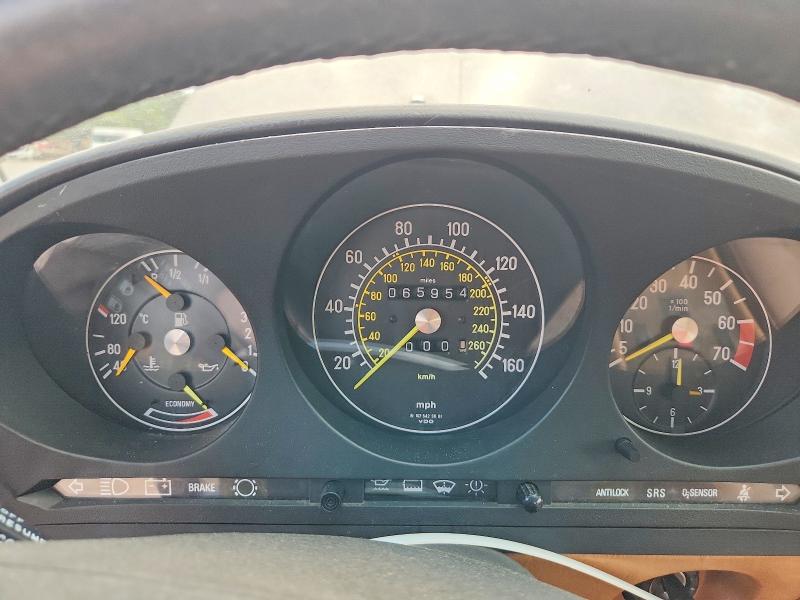 Photo 9 from auction – 1987 MERCEDES-BENZ 560 with VIN WDBBA48D0HA068906
