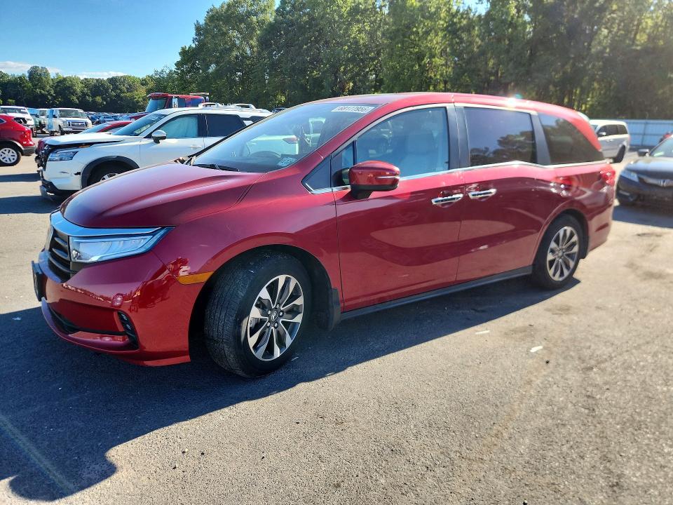 HONDA ODYSSEY 2024 с VIN 5FNRL6H67RB020741 - Снимка от търг