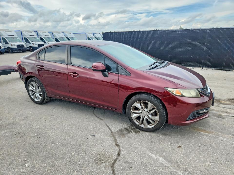 Photo 4 from auction – 2013 HONDA CIVIC with VIN 19XFB2F55DE260961