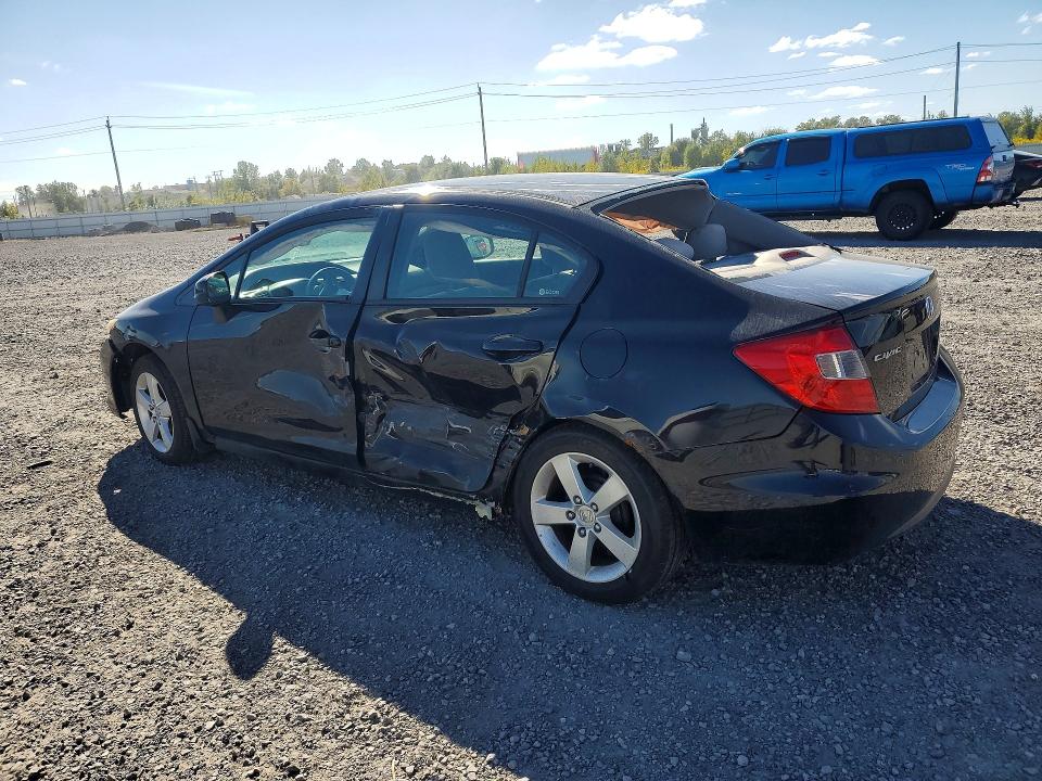 Photo 2 from auction – 2012 HONDA CIVIC with VIN 2HGFB2F42CH107546