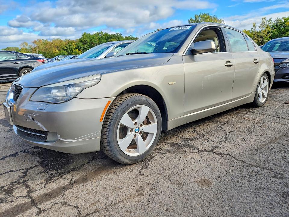 BMW 528 2008 with VIN WBANV13588CZ56225 - Photo from auction