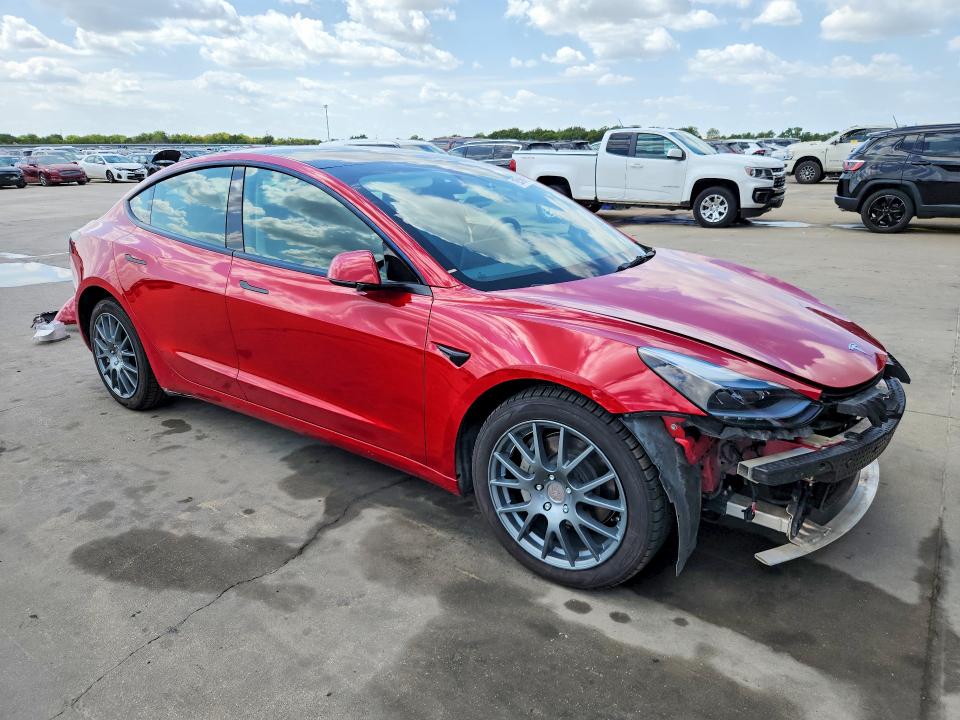 Photo 4 from auction – 2022 TESLA MODEL 3 with VIN 5YJ3E1EB3NF291276