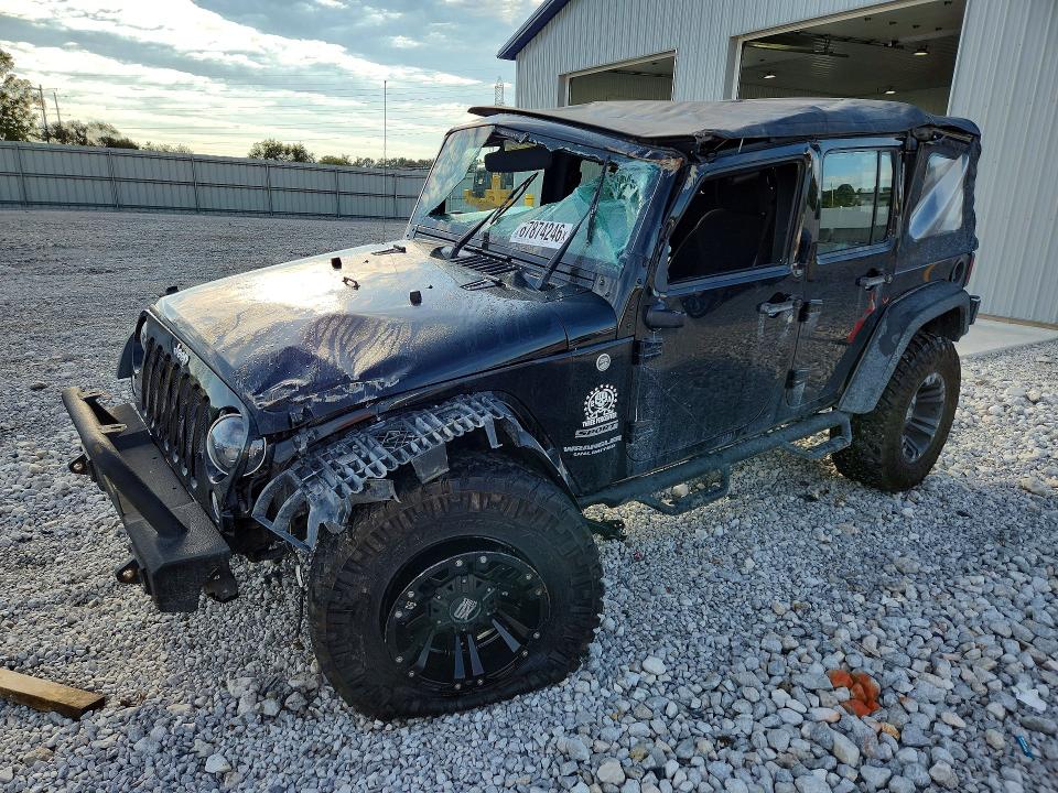 JEEP WRANGLER UNLIMITED 2014 с VIN 1C4BJWDG7EL217681 - Снимка от търг