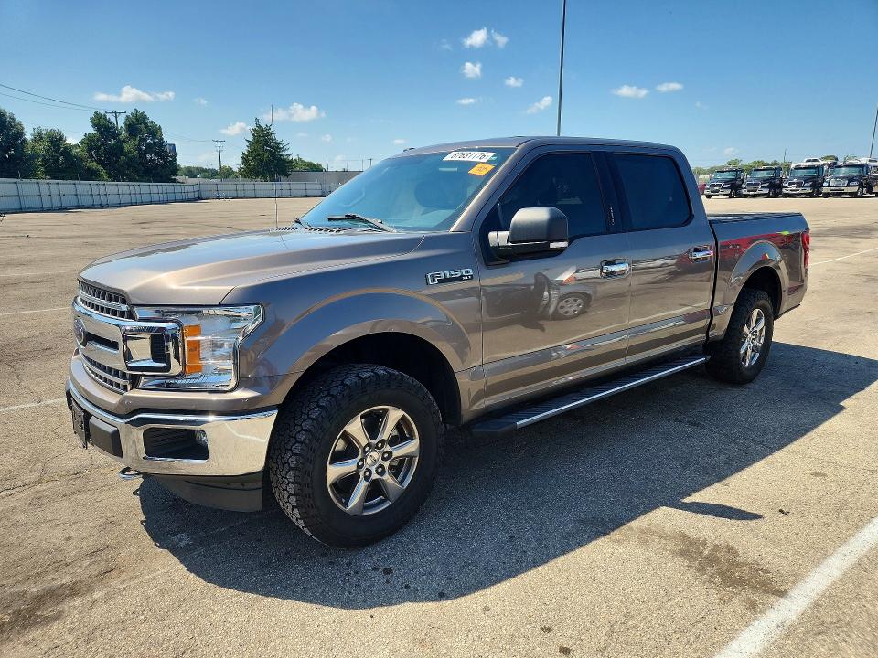 FORD F150 2018 with VIN 1FTEW1EG4JFE64438 - Photo from auction