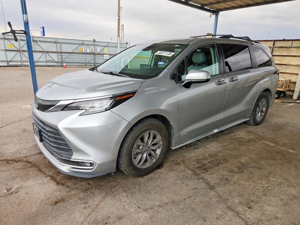 2021 TOYOTA SIENNA - Търг №68031136